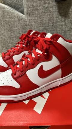 DUNK high チャンピオンレッドのサムネイル