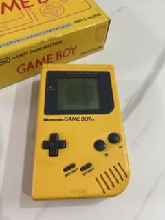 Nintendo GAME BOY イエロー 本体 箱付きのサムネイル