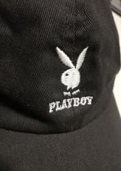 PLAY BOY キャップ　ブラックのサムネイル
