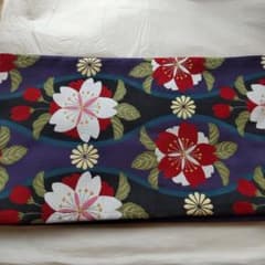 美品！振袖にも◎】 成人式 正絹 仕立上がり レトロ 正絹 さくら 桜 