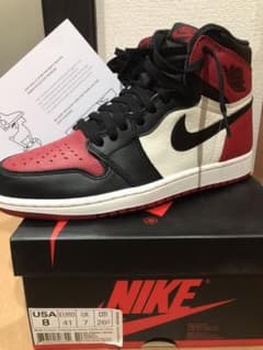 ゆう様専用 AIR JORDAN1 BRED TOE 26cmのサムネイル