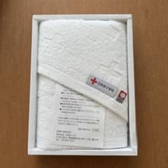 日本赤十字社 フェイスタオル ホワイトのサムネイル