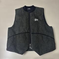 stussy ストゥーシー ベスト Lサイズ