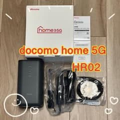docomo home 5G HR02 判定○ 付属品あり 開通、通電確認のみ - メルカリ