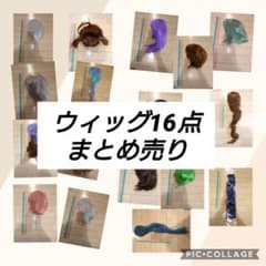 ウィッグ16点まとめ売りのサムネイル