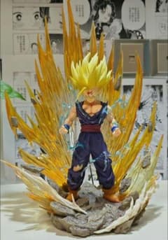 ドラゴンボール 孫悟飯 超サイヤ人2 フィギュア 全高38cm 爆気エフェクト ドラゴンボール 孫悟飯 超サイヤ人2 フィギュア 全高38cm 爆気
