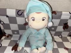 圧縮袋不使用！ おさるのジョージ LLぬいぐるみ Baby パジャマ