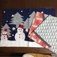 和手ぬぐいと、弁当包みのサムネイル