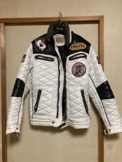 m54696932733_1.jpg?1768488490 AVIREXワッペン中綿ジャケットLサイズ希少ホワイト