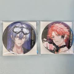 にじさんじ ぎゃうるふ ランダム缶バッジ 赤城ウェン 小柳ロウ セット