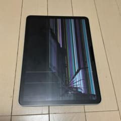 【ジャンク】iPad Air 2024(M2)A2902 ブルー 画面割れ、凹み ジャンク】iPad Air 2024(M2)A2902 ブルー 画面割れ、凹み