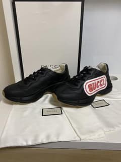 期間値下　グッチ GUCCI RHYTON ライトン サイド　 ロゴ 27cmのサムネイル