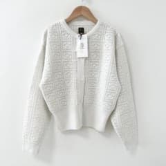 新品✨バトナー GRASSY LACE CREW NECK CARDIGAN - メルカリ