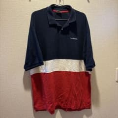 Columbia ポロシャツ ネイビー/レッドのサムネイル