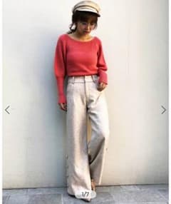 スプリングツイードパンツ 新品未使用 エイミーイストワールのサムネイル