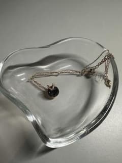 SWAROVSKI ネックレス ローズゴールドカラー　ブラックのサムネイル