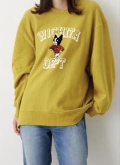 RODEO CROWNS WIDE BOWL アソートスウェットマスタード Lのサムネイル