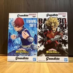 僕のヒーローアカデミア Grandista 轟焦凍 爆豪勝己 2種セット - メルカリ