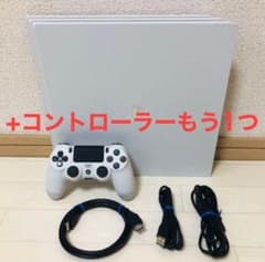 美品PS4 Pro プレステ4 ホワイト CUH-7200BB02 1TBのサムネイル