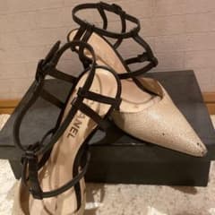 淑女系　アンクルストラップパンプスのサムネイル