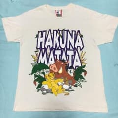 値下 90s フロリダ ディズニーワールド ライオンキング ヴィンテージTシャツのサムネイル
