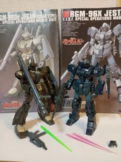 HG ジェガン エコーズ仕様・ジェスタ 素組ガンプラセットのサムネイル