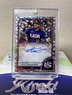 超貴重！topps WBC カイル・シュワーバー直筆サインカード 99シリ 