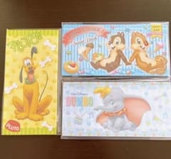 ディズニー　ポチ袋　プルート　チップ＆デール　ダンボのサムネイル