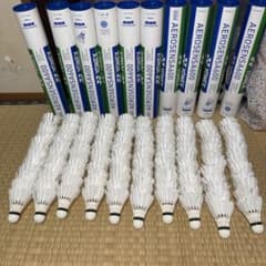 YONEX AEROSENSA 中古バドミントンシャトル 10ダース120球 - メルカリ