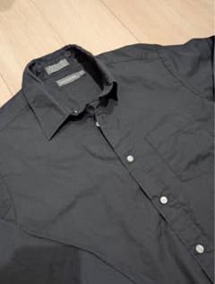 DOCKERS 長袖シャツ ブラック メンズ