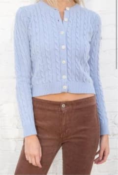 brandymelville WOOL CABLE KNIT CARDIGANのサムネイル