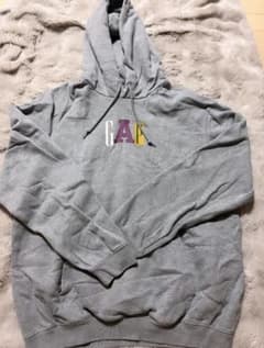 GAP ロゴ パーカー グレー Lのサムネイル