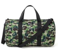 BAPE◇A BATHING APE／◇カモ迷彩ダッフルバッグ◇付録品ノベルティ