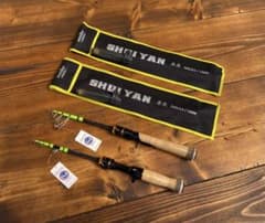 ２本セット トラウトロッド　5ft6inch スピニングテレスコロッド　ベイト 2本セット トラウトロッド 5ft6inch スピニングテレスコロッド ベイト