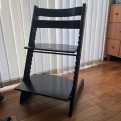 STOKKE  ハイチェア　ブラックのサムネイル