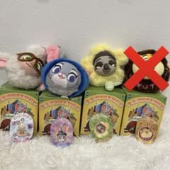 MESUCA ディズニー ズートピア ぬいぐるみキーホルダー - メルカリ