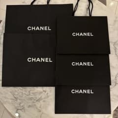 新品未使用 CHANEL ショッパー 紙袋 5点セット（特大・大サイズ