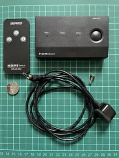 【バッファロー】HDMI切替器　3入力1出力（BSAK302）BUFFALOのサムネイル