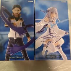 (GIGO限定)Re:ゼロから始める異世界生活 フィギュア 2種セットのサムネイル