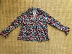 Jacadi 花柄 長袖シャツ 3A 96cmのサムネイル