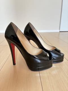 Christian Louboutin オープントゥ パンプス　21.5cmのサムネイル