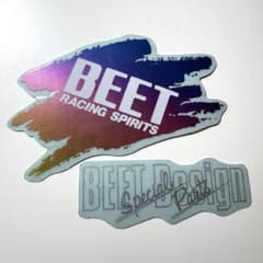 当時物 ステッカー BEET RACING SPIRITS - メルカリ