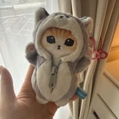 mofusand ぬいぐるみマスコット 着ぐるみ ハスキーのサムネイル