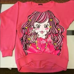 即完売♡激カワ◡̈⃝♡RONI♡ロニ♡ロニちゃん♡ラメBIGプリント♡トレーナーのサムネイル