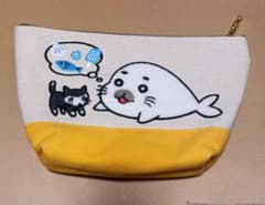파우치 소년 아시베 참깨 짱 사가라 자수 펜 파우치 선스타 문구