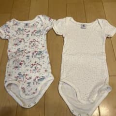 PETIT BATEAU ベビー肌着 2枚セット 18m/81cmのサムネイル