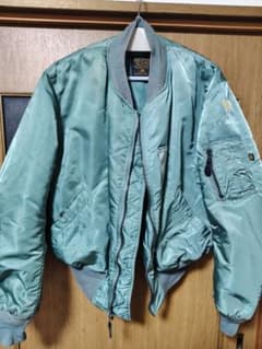 ALPHA MA-1フライトジャケット XL ミントグリーン - メルカリ