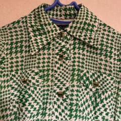 レトロワンピース　千鳥格子のサムネイル