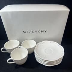 未使用品【GIVENCHY/ジバンシー】カップ&ソーサー 陶器 食器 箱あり