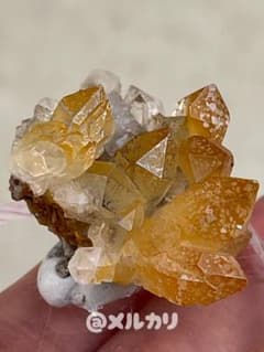 国産鉱物　大塔宮鉱山　水晶クラスターのサムネイル
